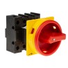 Eaton 3-Pole Panel Mount Isolator Switch IP65, 190A, 13 kW, Red Handle, Screw Terminal