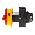 Eaton 3-Pole Panel Mount Isolator Switch IP65, 190A, 13 kW, Red Handle, Screw Terminal 