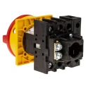 Eaton 3-Pole Panel Mount Isolator Switch IP65, 190A, 13 kW, Red Handle, Screw Terminal 