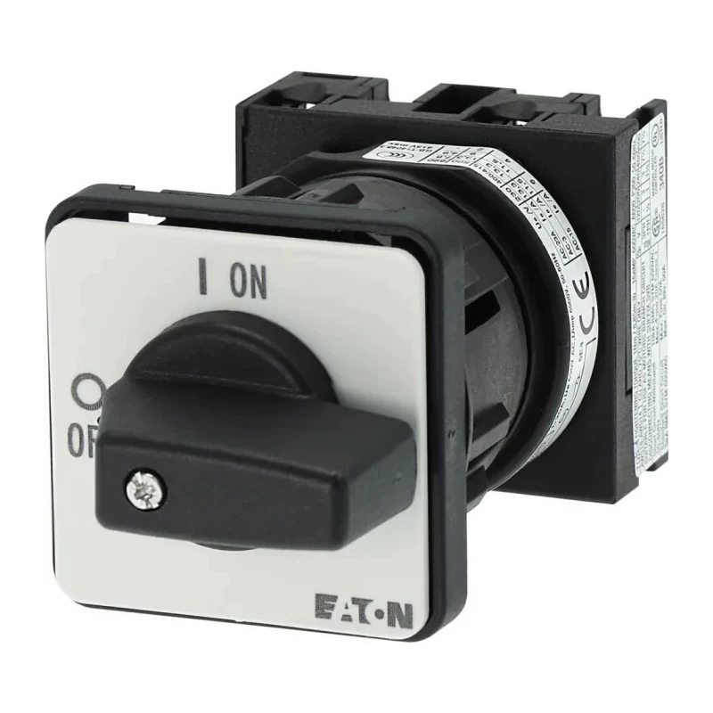 Eaton 2 Position 90° Toggle Actuator Cam Switch 20A 690V AC IP65 T0-1-102/EZ 091082 T0-1-102/EZ