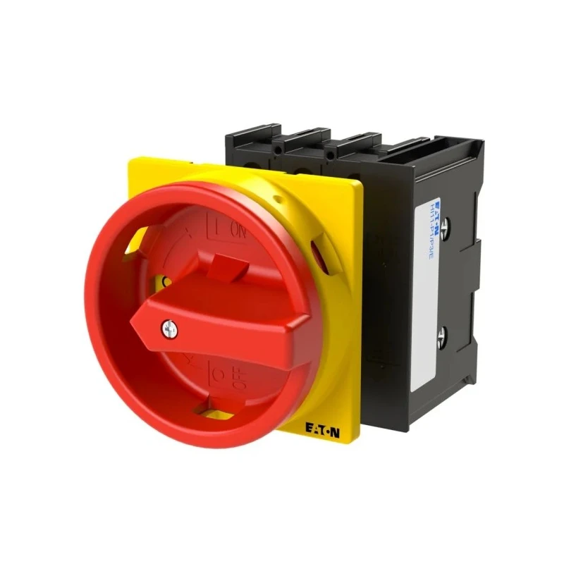 Eaton 3-Pole Flush Isolator Switch IP65, 25A, 13 kW, 690V, Red Handle IP65