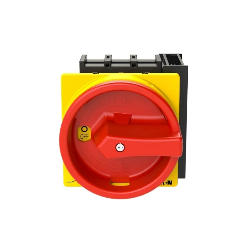 Eaton 3-Pole Flush Isolator Switch IP65, 25A, 13 kW, 690V, Red Handle IP65