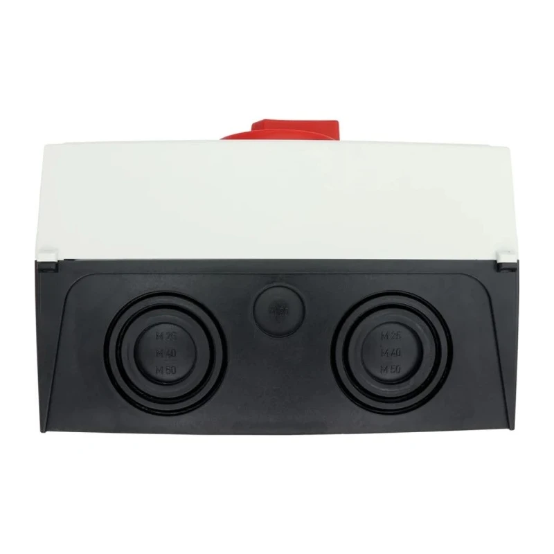 Eaton 3-Pole Surface Mount Isolator Switch IP65, 760A, 55kW, Red Handle, Screw Terminal P3-100 
