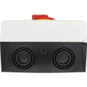 Eaton 3-Pole Surface Mount Isolator Switch IP65, 760A, 55kW, Red Handle, Screw Terminal P3-100 