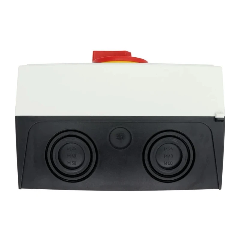 Eaton 3-Pole Surface Mount Isolator Switch IP65, 760A, 55kW, Red Handle, Screw Terminal P3-100 