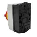 Eaton 3-Pole Surface Mount Isolator Switch IP65, 100A, 5.5 kW, Red Handle, Screw Terminal 
