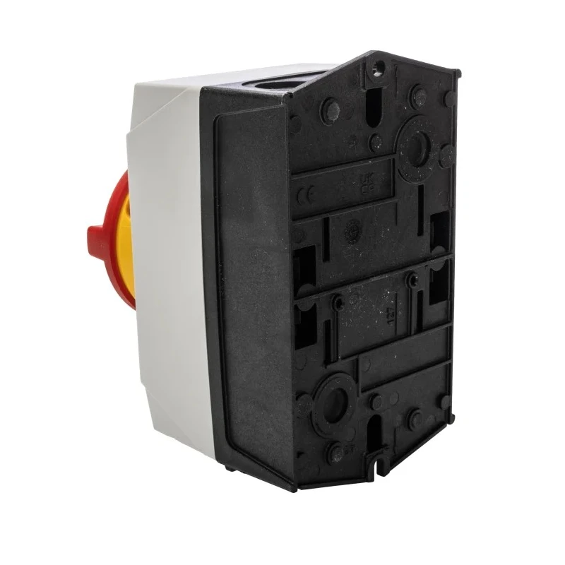 Eaton 3-Pole Surface Mount Isolator Switch IP65, 100A, 5.5 kW, Red Handle, Screw Terminal 