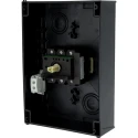 Eaton 3-Pole Surface Mount Isolator Switch IP65, 760A, 55kW, Red Handle, Screw Terminal P3-100 