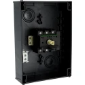 Eaton 3-Pole Surface Mount Isolator Switch IP65, 760A, 55kW, Red Handle, Screw Terminal P3-100 