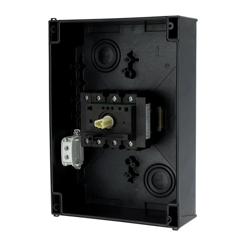 Eaton 3-Pole Surface Mount Isolator Switch IP65, 760A, 55 kW P3-100 