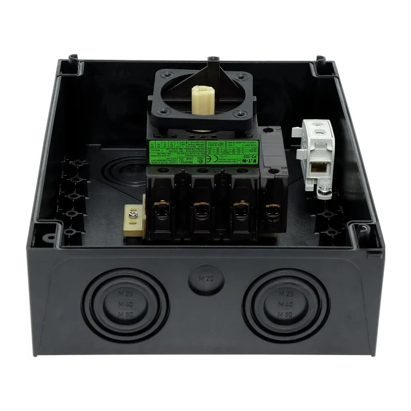 Eaton 3-Pole Surface Mount Isolator Switch IP65, 760A, 55 kW P3-100 