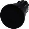 Siemens SIRIUS ACT 3SU10 Series Black Latching Push Button Head 22 mm Cutout, IP69K, IP67, IP66 3SU1000-1BA10-0AA0