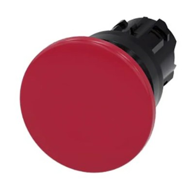Siemens SIRIUS ACT 22 mm Red Momentary Push Button Head, IP66, IP67, IP69K 3SU1000-1BD20-0AA0