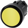 Siemens SIRIUS ACT 3SU10 Series Yellow Momentary Push Button Switch 22mm Cutout IP66 IP67 IP69K 3SU1000-0AB30-0AA0