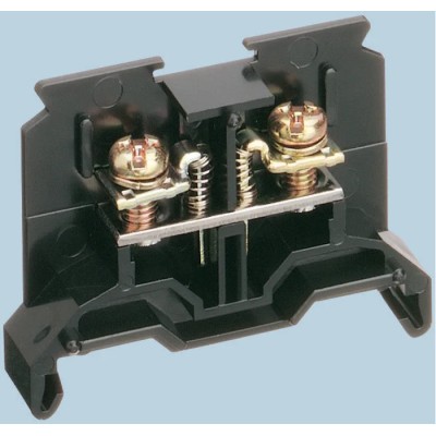 Toyogiken PTU Series DIN Rail Terminal Block 1.25mm² Screw Termination 600V AC 15A PTU-10