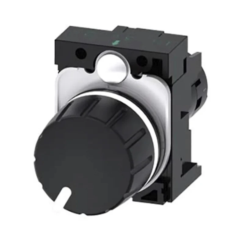 Siemens SIRIUS ACT Rotary Push Button Head Potentiometer Push Button Head 0.5W Plastic Element 40mm Height 3SU1200-2PR10-1AA0