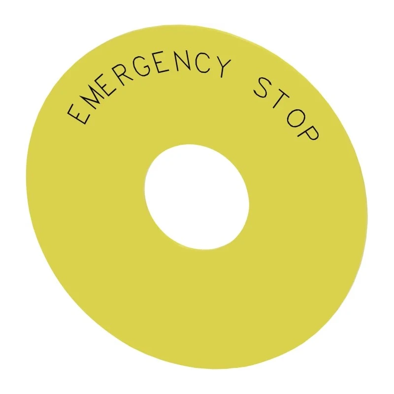 Siemens Backing Plate for Use with Emergency Stop Mushroom Push Button 3SU1900-0BC31-0DA0