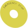 Siemens Backing Plate for Use with Emergency Stop Mushroom Push Button 3SU1900-0BC31-0DA0