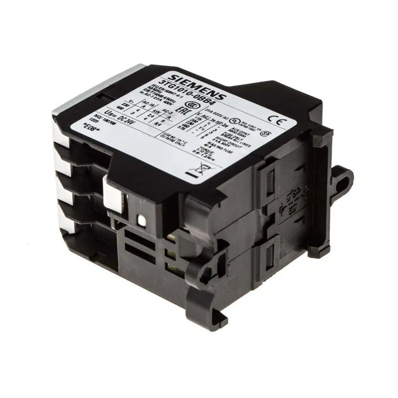 Siemens 3TG1 Power Relay 24V DC Coil 4-Pole 20A Contact Current 4kW Power Rating 400V AC Contact Voltage 3TG1010-0BB4