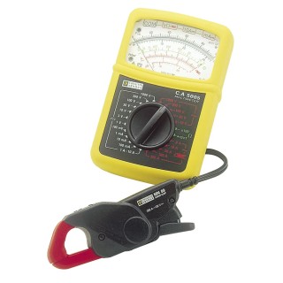 Chauvin Arnoux CA 5005 Handheld Multimeter 600V DC Analog Multimeter with MN89 Mini Clamp P01196523E