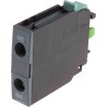 Siemens Auxiliary Contact, 1 Contact, 1 NC, Snap-On Mount, Screw Terminal, 1A Contact Current, 3RH1921-1CA01