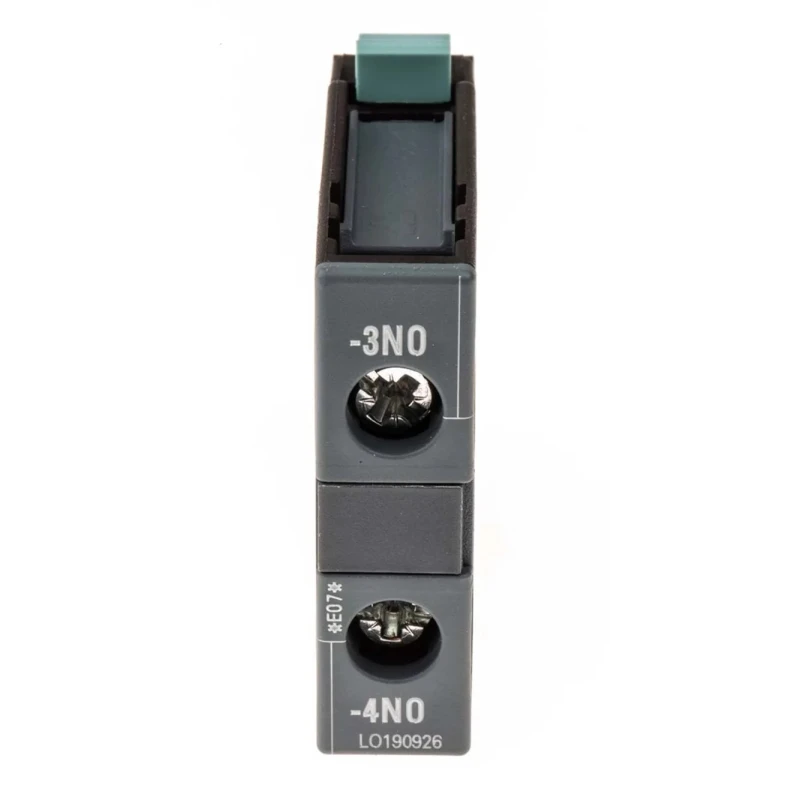 Siemens Auxiliary Contact 1 Contact 1 NO Snap-On Mount 1A 690V 3RH1921-1CA10