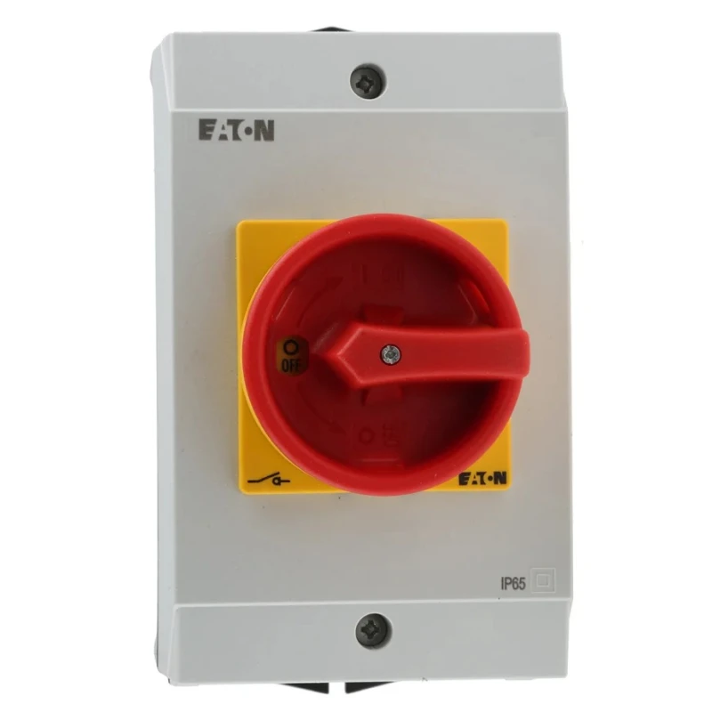 Eaton 6-Pole Surface Mount Isolator Switch IP65 260A 13kW T3-4-15682/I2H/SVB/K-CI-K1/2(RS393-9787)