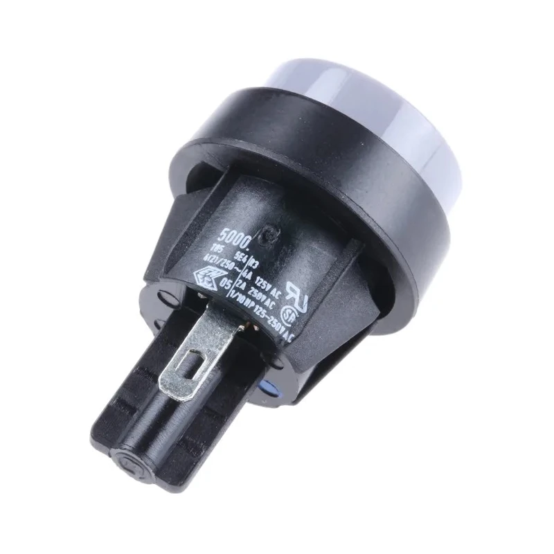 Arcolectric (Bulgin) Ltd Marquardt 5000 Series Push Button Switch Momentary Panel Mount 16 mm Cutout SPST IP67 250 5000.0101