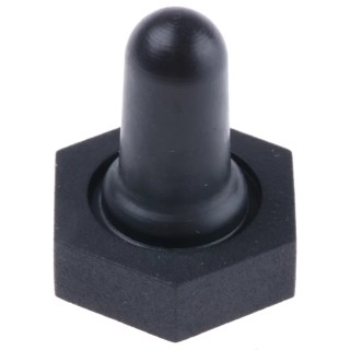 Marquardt Toggle Switch Cap for Use with 1820 Series Neoprene Black 343.001.023
