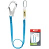 Kaba 2 m Polyester Lanyard Carabiner with Shock Absorber EN 355 Standard 1031452
