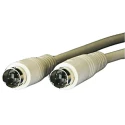 Roline Grey Polyvinyl Chloride PS/2 Cable 3 m 11.01.5830-50