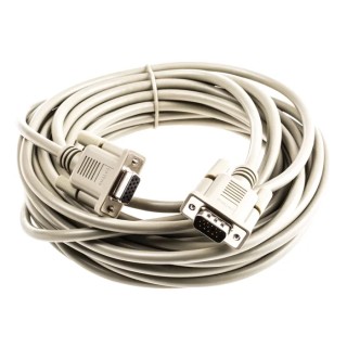 Roline Female VGA to Male VGA Cable, 10 m Grey 11.01.6590-25