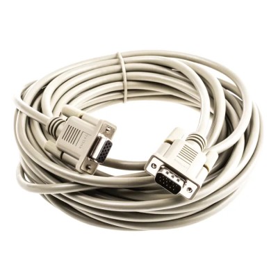 Roline Female VGA to Male VGA Cable, 10 m Grey 11.01.6590-25