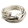 Roline Female VGA to Male VGA Cable, 10 m Grey 11.01.6590-25