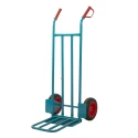 RS PRO Heavy Duty Foldable Steel Sack Truck 250 kg Load Capacity 1240 mm Height Open Load Plate 103-8692