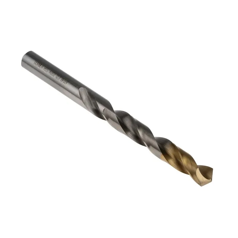 Dormer Industrial HSS TiN Jobber Drill Bit 12.7 mm Diameter, 151 mm Overall Length A00212.7