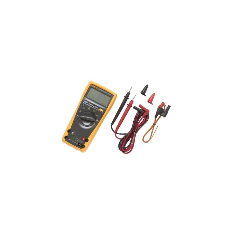 Fluke Handheld Digital Multimeter True RMS, 10 A, 1 kV, LCD Display, Alkaline Battery FLUKE 179