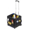RS PRO Plastic Smooth Trolley Load Capacity 35kg Foldable Durable Plastic Frame 460mm Platform Length 75mm Wheel 103-8695