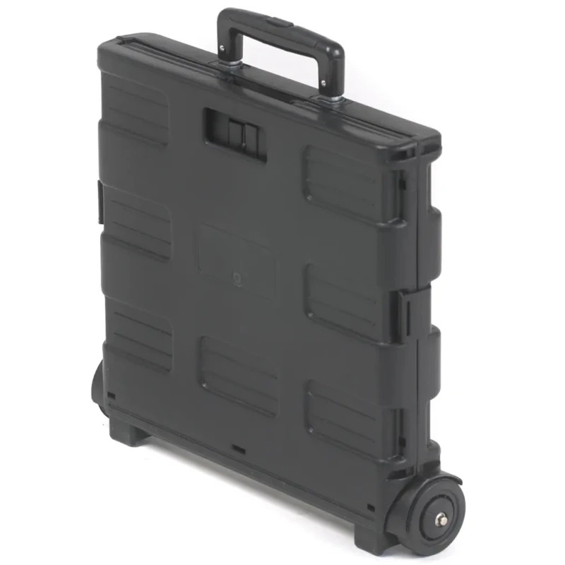RS PRO Plastic Smooth Trolley Load Capacity 35kg Foldable Durable Plastic Frame 460mm Platform Length 75mm Wheel 103-8695