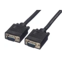 Roline Male VGA to Male VGA Cable, 10 m Length, Polyvinyl Chloride Grey Jacket, 300V, Series 11 11.04.5210-5
