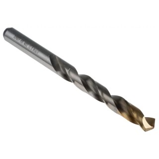 Dormer High-Speed Steel (HSS) Drill Bit, 16 mm Diameter, 151 mm Overall Length, Titanium Nitride Finish A00212.8