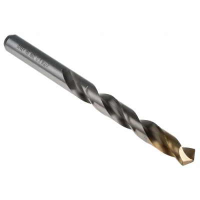 Dormer High-Speed Steel (HSS) Drill Bit, 16 mm Diameter, 151 mm Overall Length, Titanium Nitride Finish A00212.8