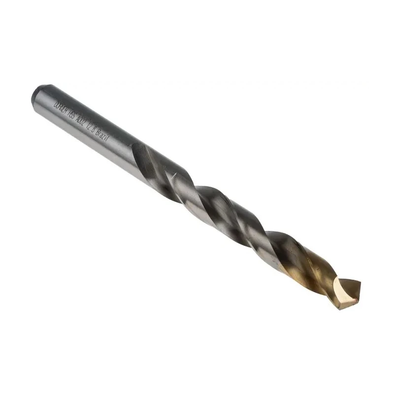 Dormer High-Speed Steel (HSS) Drill Bit, 16 mm Diameter, 151 mm Overall Length, Titanium Nitride Finish A00212.8