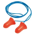 Honeywell Safety Red, Blue Disposable Corded Ear Plugs 37dB SNR, 100 Pairs 3301130