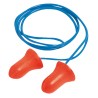Honeywell Safety Red, Blue Disposable Corded Ear Plugs 37dB SNR, 100 Pairs 3301130