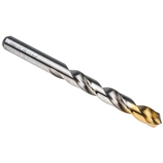 Dormer High Speed Steel Tin Drill Bit 16 mm Diameter 151 mm Overall Length Titanium Nitride Coated A00212.9