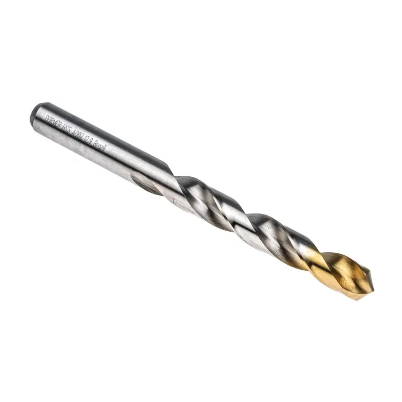 Dormer High Speed Steel Tin Drill Bit 16 mm Diameter 151 mm Overall Length Titanium Nitride Coated A00212.9