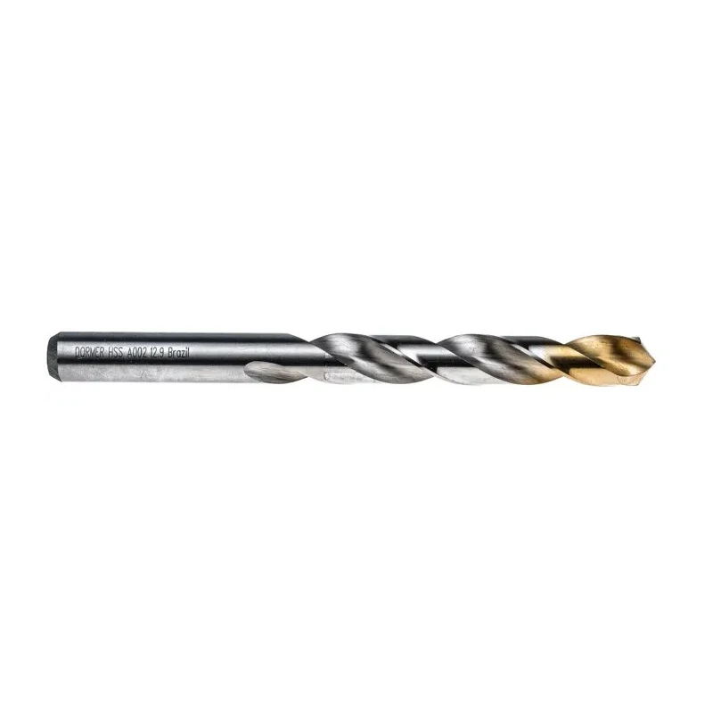Dormer High Speed Steel Tin Drill Bit 16 mm Diameter 151 mm Overall Length Titanium Nitride Coated A00212.9