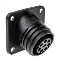 Bulgin Circular Connector 7 Contacts Flange Mount Socket Female IP68 Buccaneer 900 Series PX0941/07/S