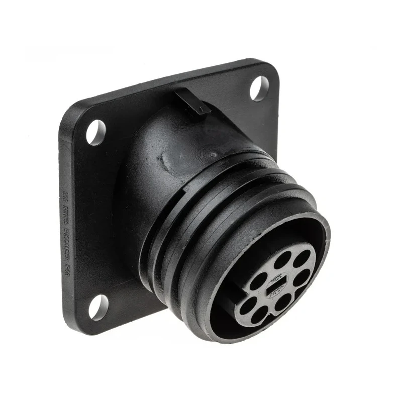 Bulgin Circular Connector 7 Contacts Flange Mount Socket Female IP68 Buccaneer 900 Series PX0941/07/S